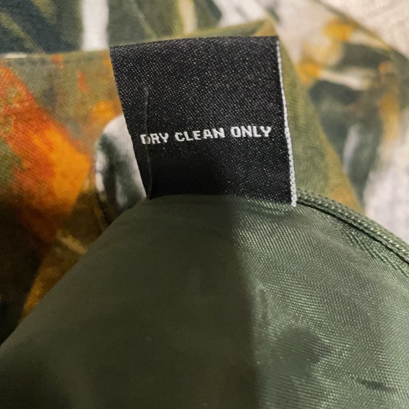 Premise Fully Lined Skirt SZ 4 Beautiful Tropical Print with Palm Leaves - Picture 9 of 10